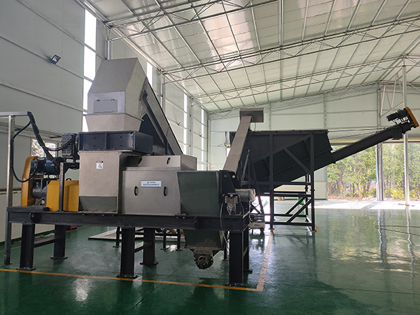 廚余垃圾干濕分離項(xiàng)目現(xiàn)場(chǎng)